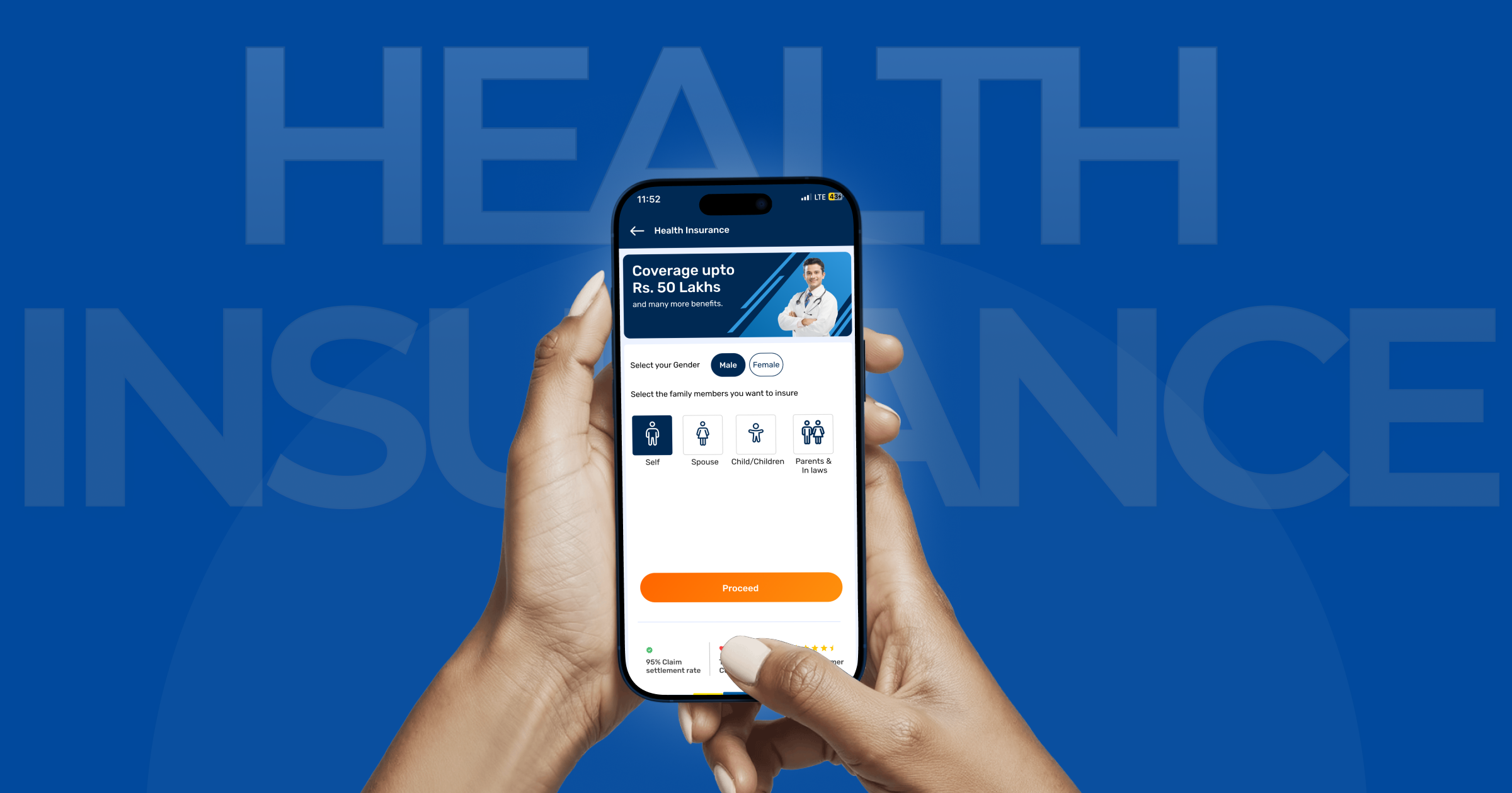Bajaj Finserv - Health insurance Experience